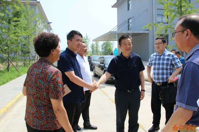 省人大常委会副主任王刚一行赴我司开展帮扶调研活动